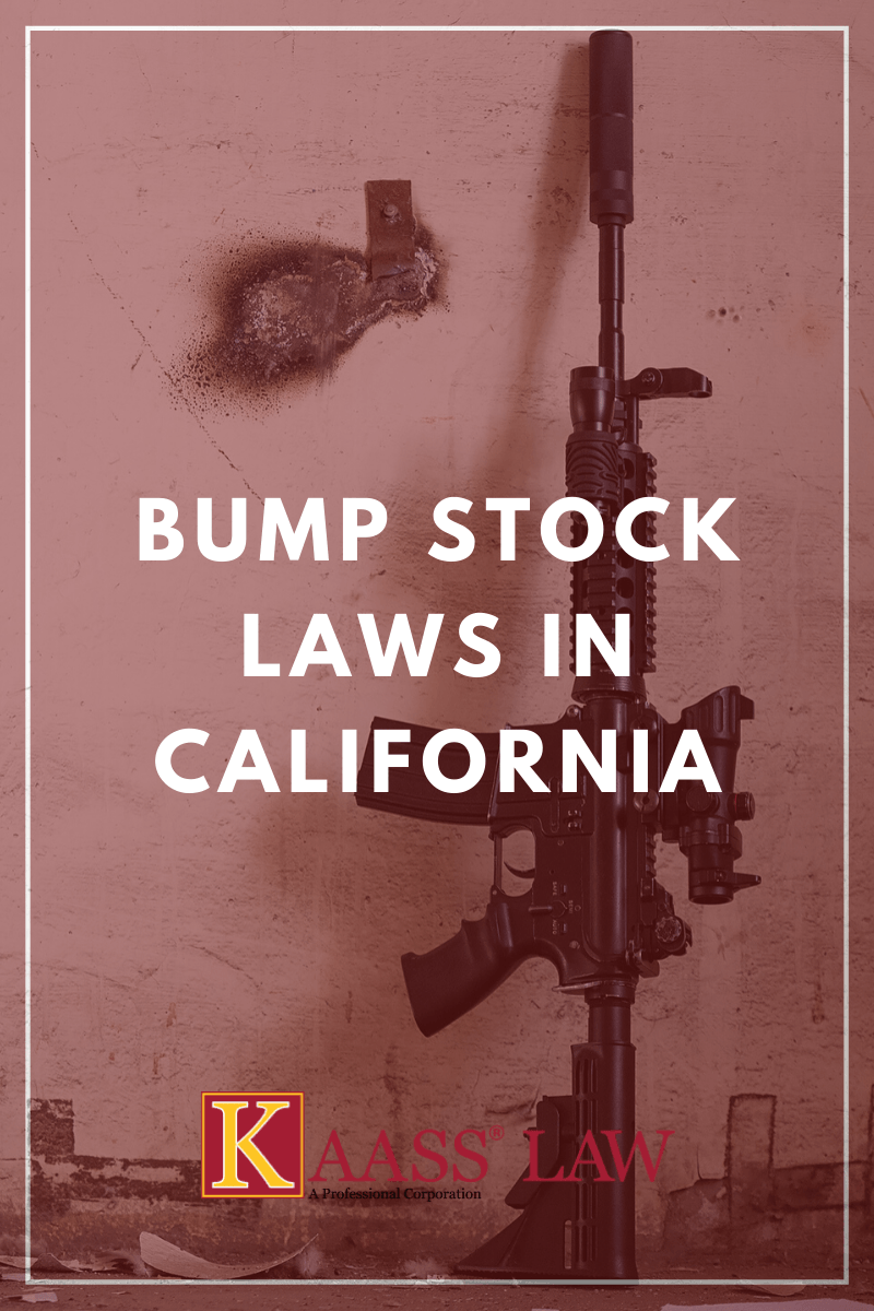 Bump Stock Laws in California