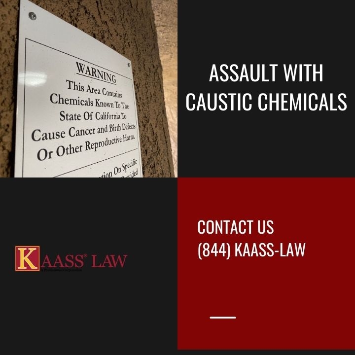 What is an Assault With Caustic Chemicals?