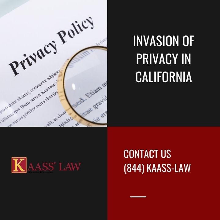 Invasion of Privacy in California