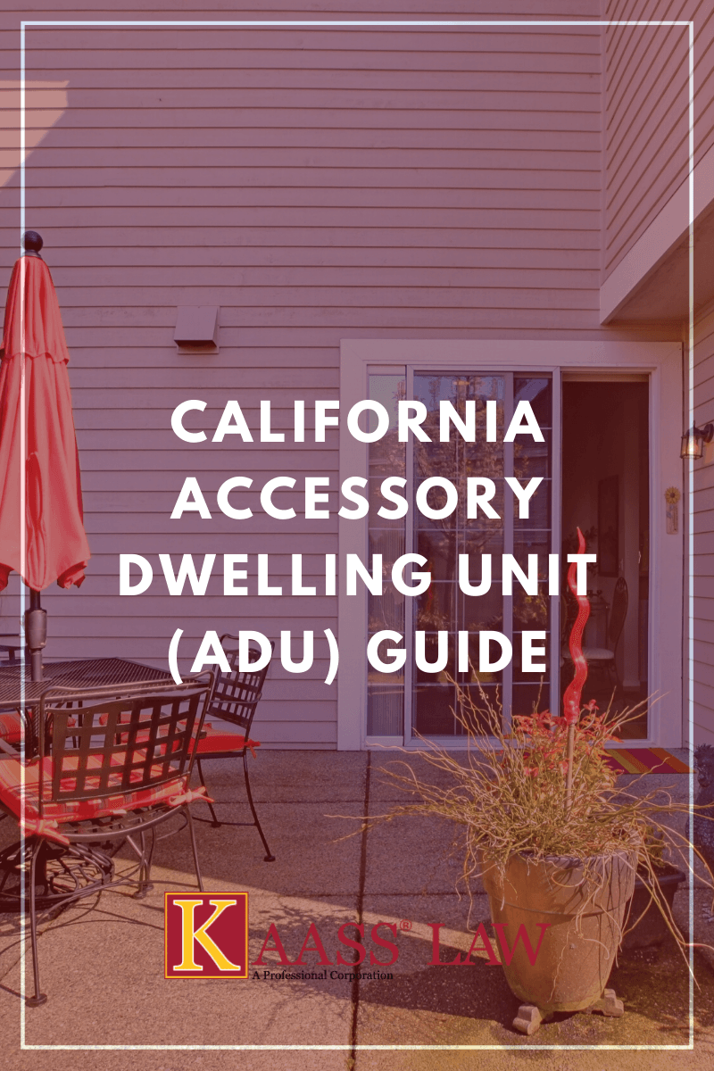 California Accessory Dwelling Unit (ADU) Guide