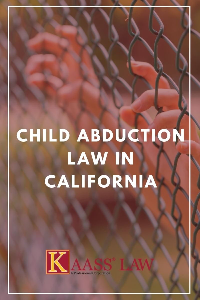 Child Abduction Law in California