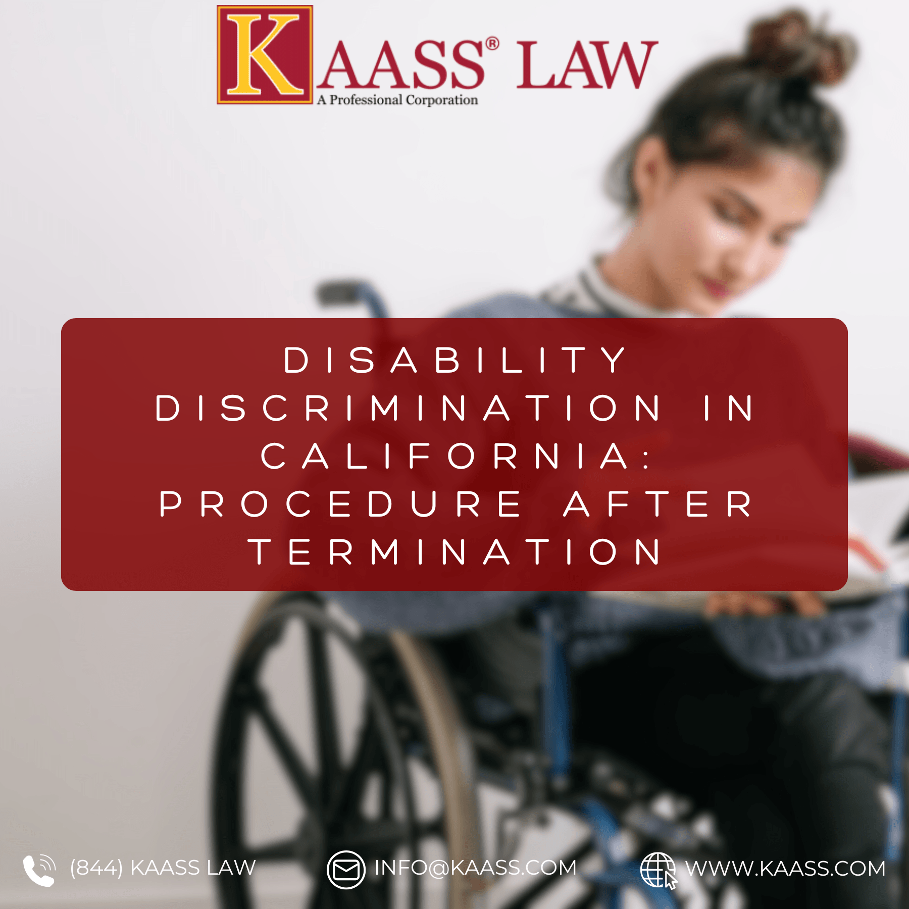 Disability Discrimination in California: Procedure After Termination