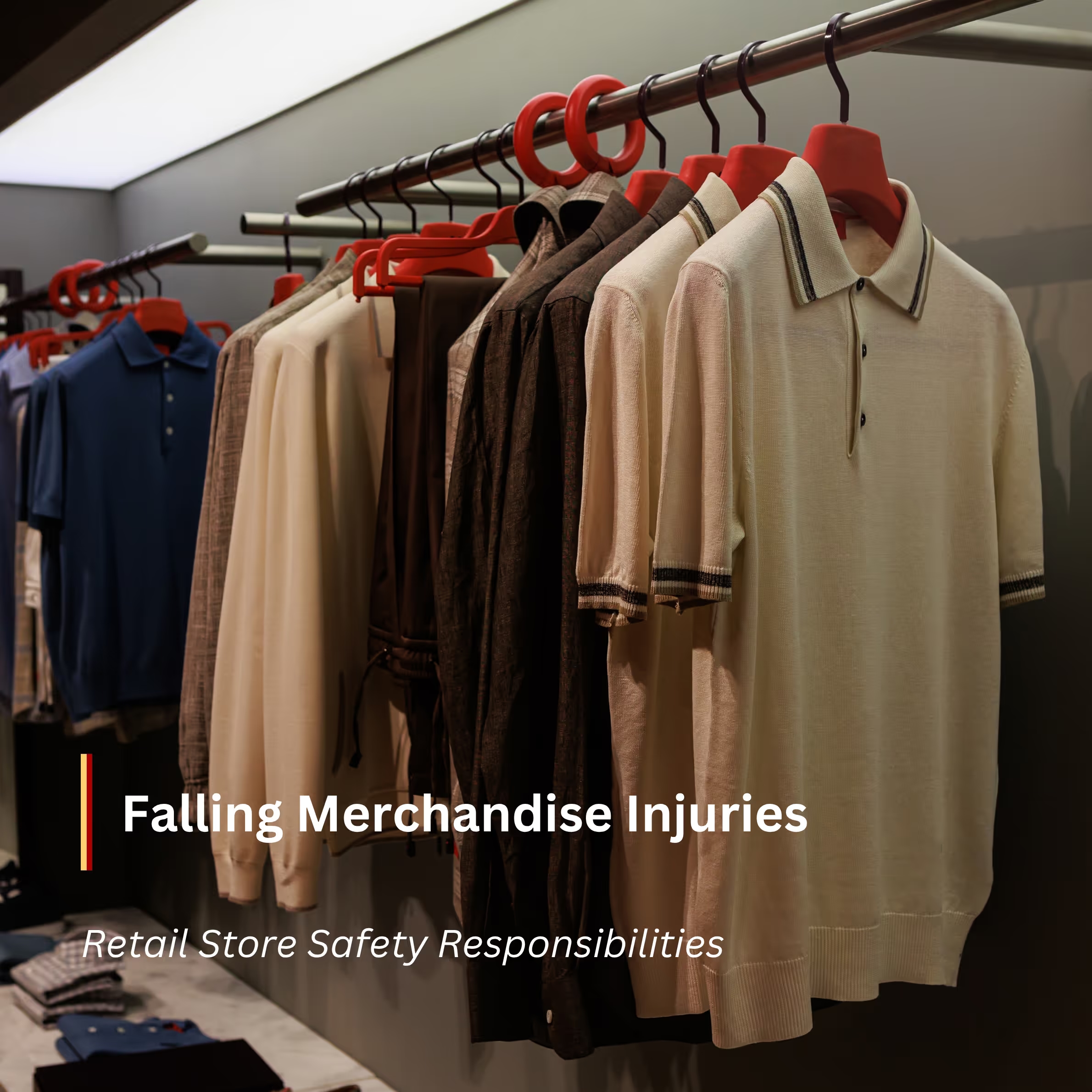 Falling merchandise injuries
