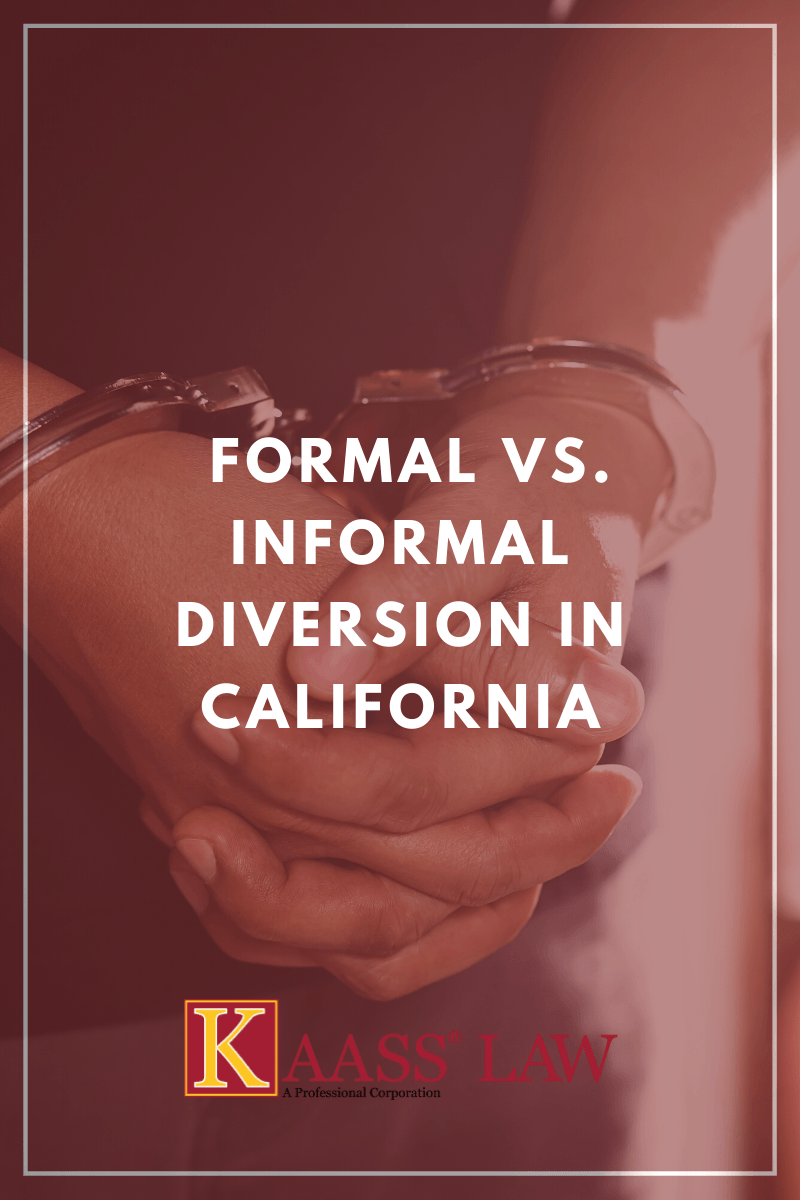 Formal vs. Informal Diversion in California