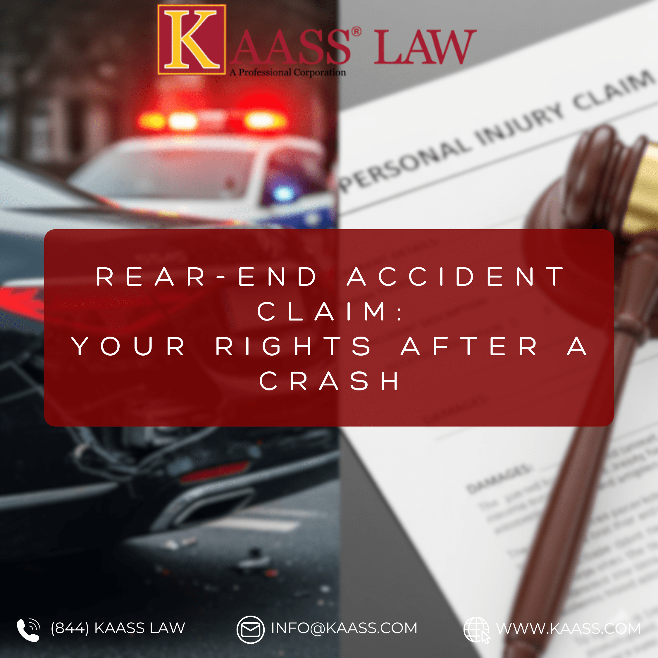 Rear-End Accident Claim: Your Rights After a Crash
