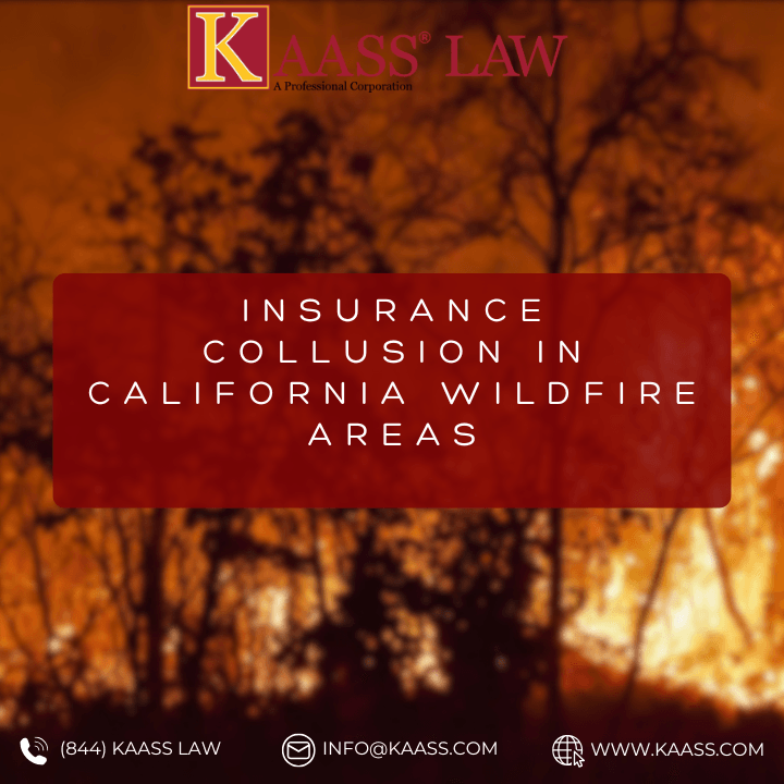 Insurance Collusion in California Wildfire Areas