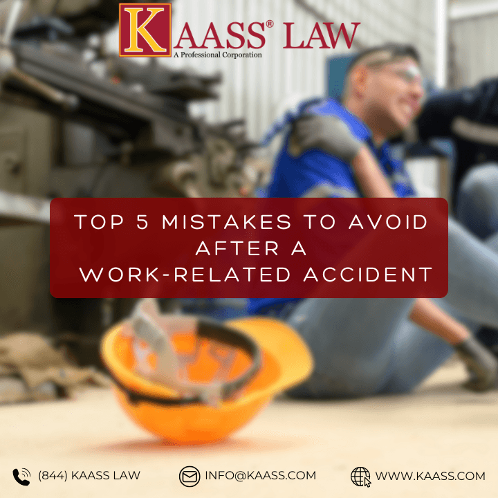 Work-Related Accident: Top 5 Mistakes to Avoid After It