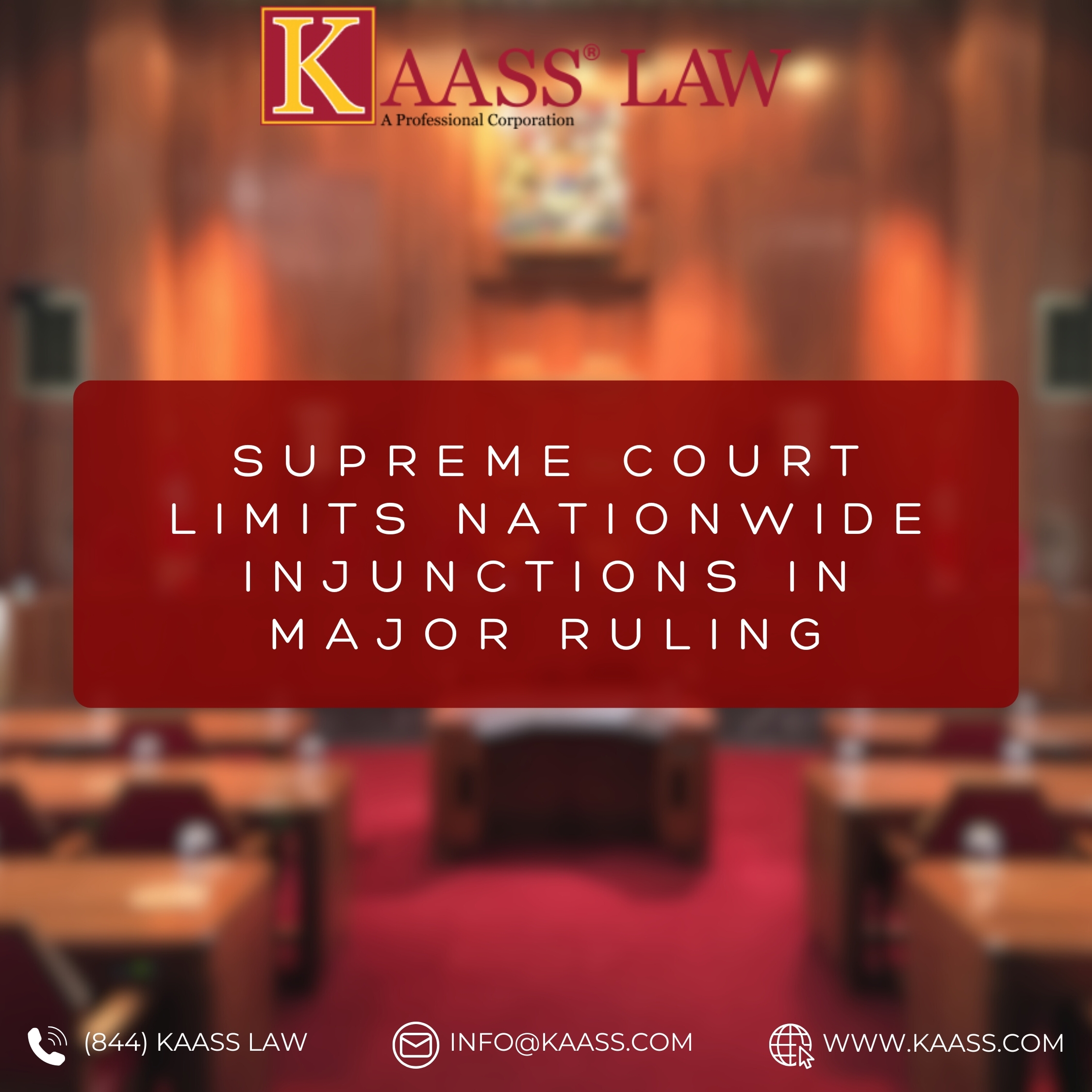 Supreme Court Limits Nationwide Injunctions in Major Ruling
