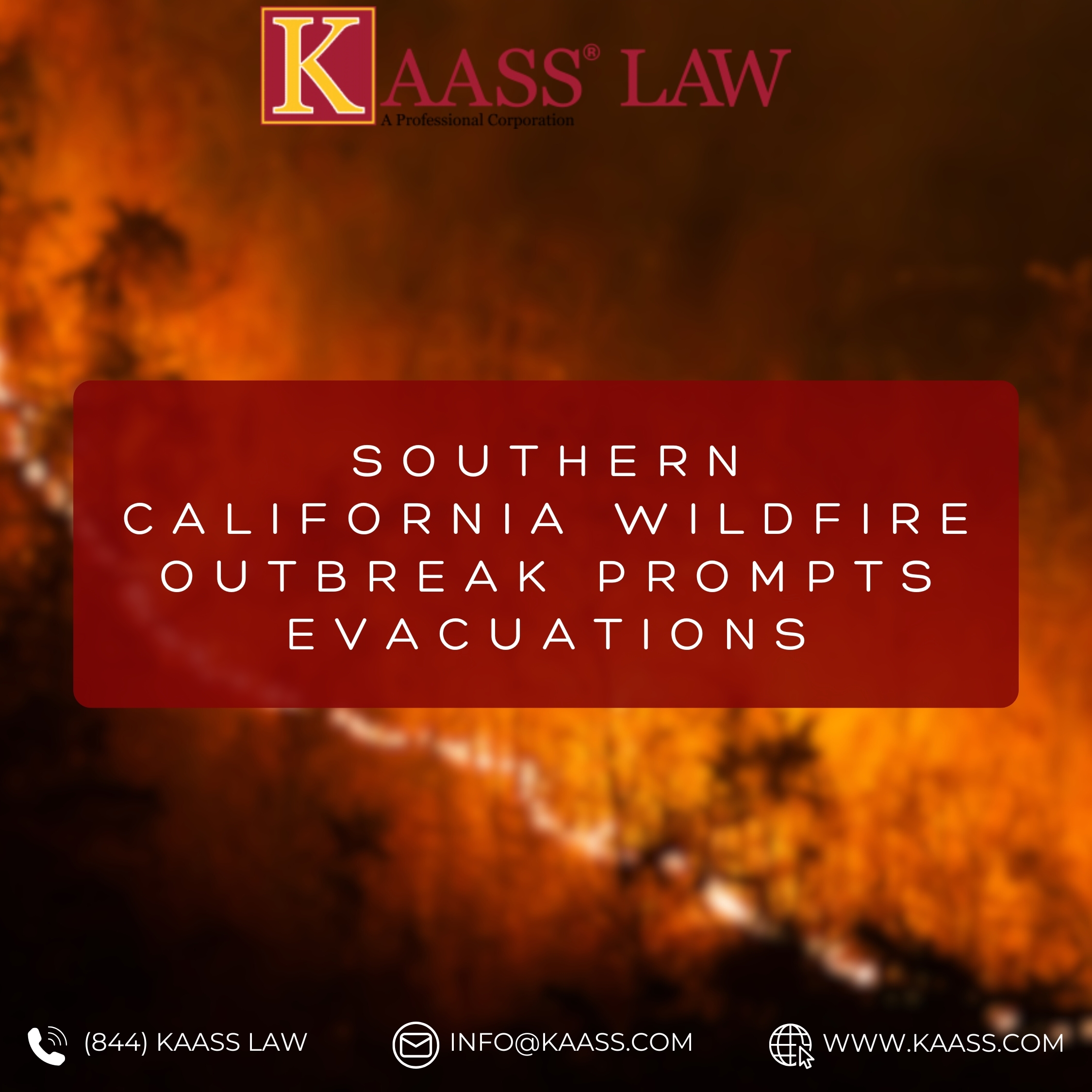 Southern California Wildfire Outbreak Prompts Evacuations