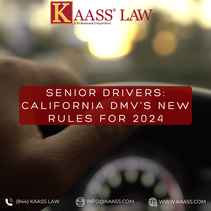 Senior Drivers: California DMV’s New Rules for 2024