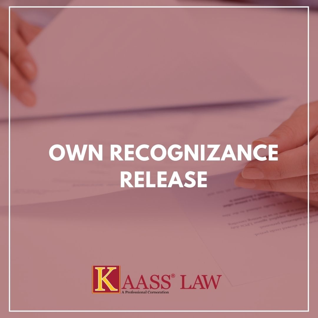 Own Recognizance Release