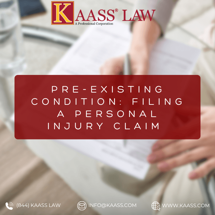 Pre-Existing Condition Filing a Personal Injury Claim