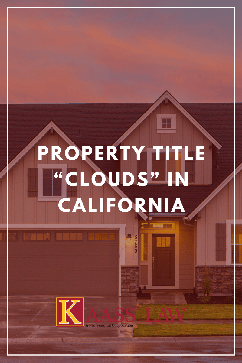 Property Title “Clouds” in California