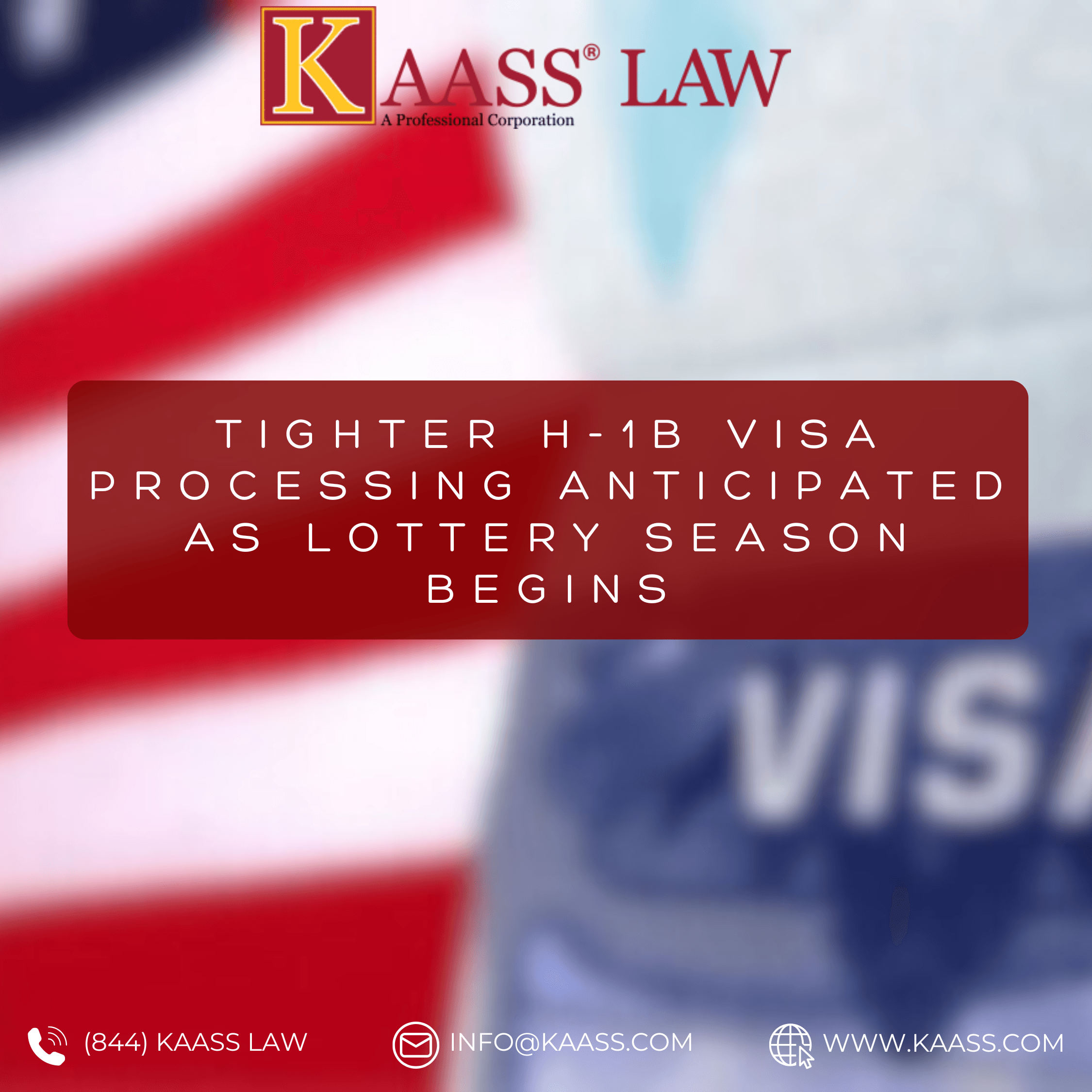 Tighter H-1B Visa Processing Anticipated as Lottery Season Begins
