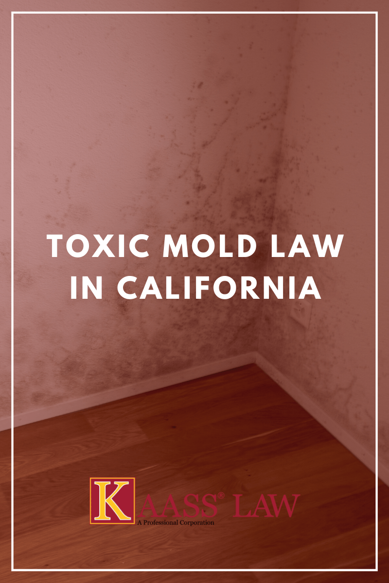 Toxic Mold Law in California