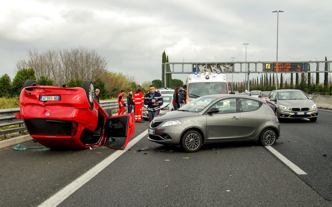Determining Fault in Multiple Vehicle Collision in California