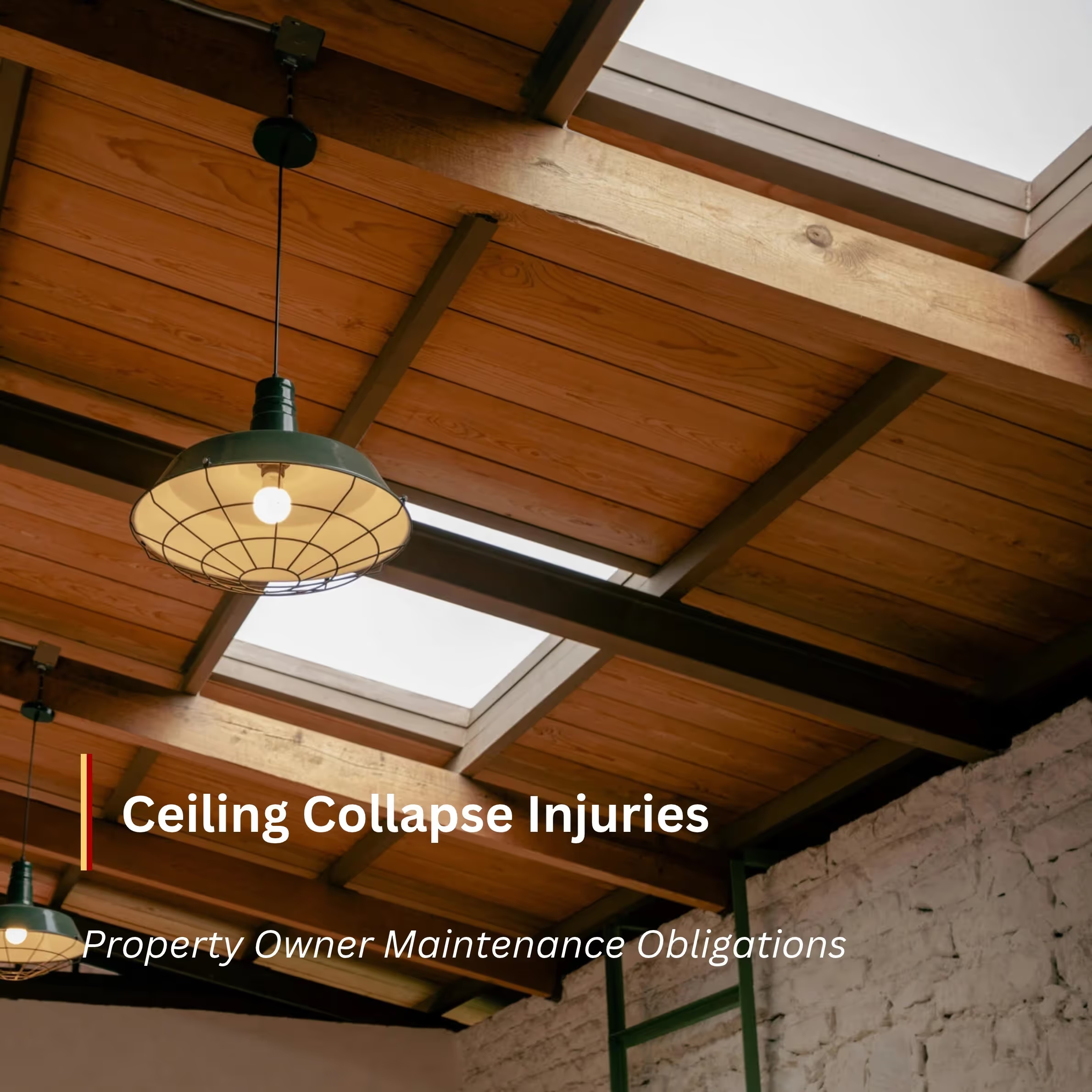 Ceiling collapse accidents